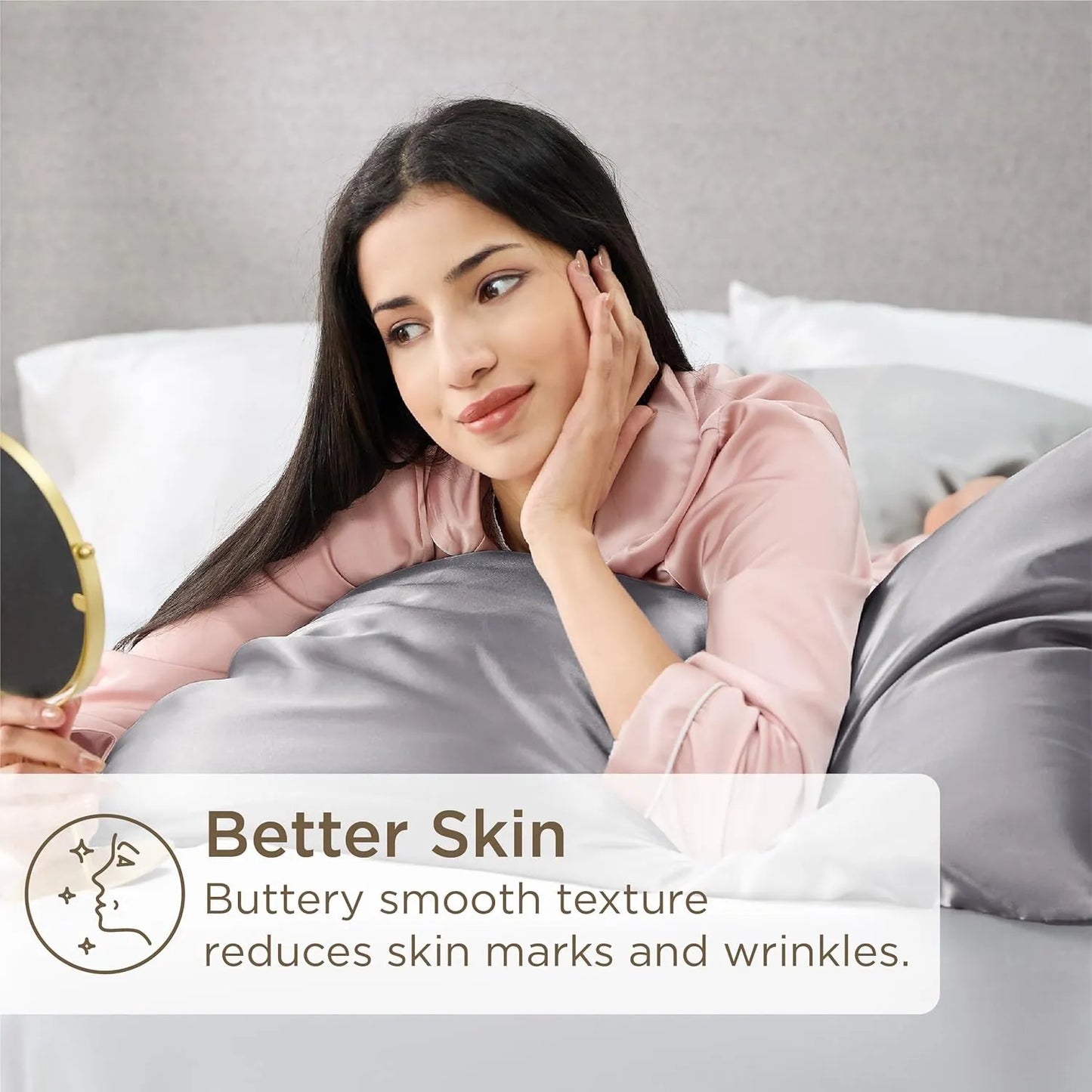 Silk Pillow Case (2 Pack)